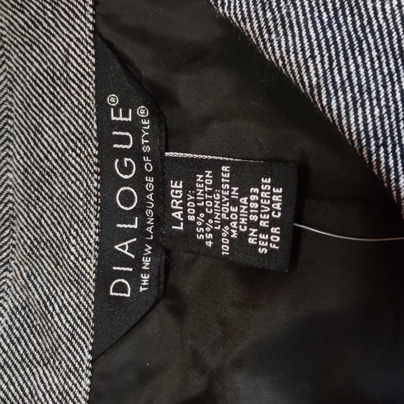 Dialogue Linen/Cotton Shirt/Jacket - Picture 6 of 7